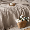 Load image into Gallery viewer, 100% Cotton Rosette Pattern Farmhouse Quilt Set
