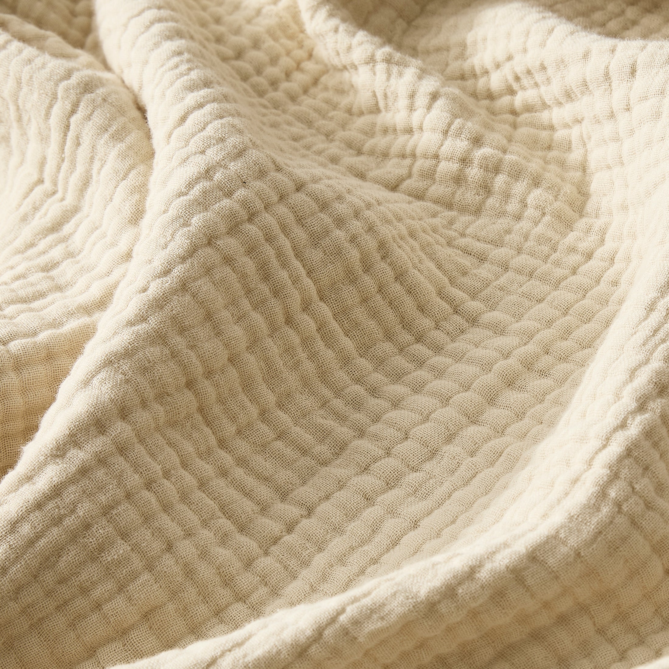 100% Cotton Muslin Throw Blanket