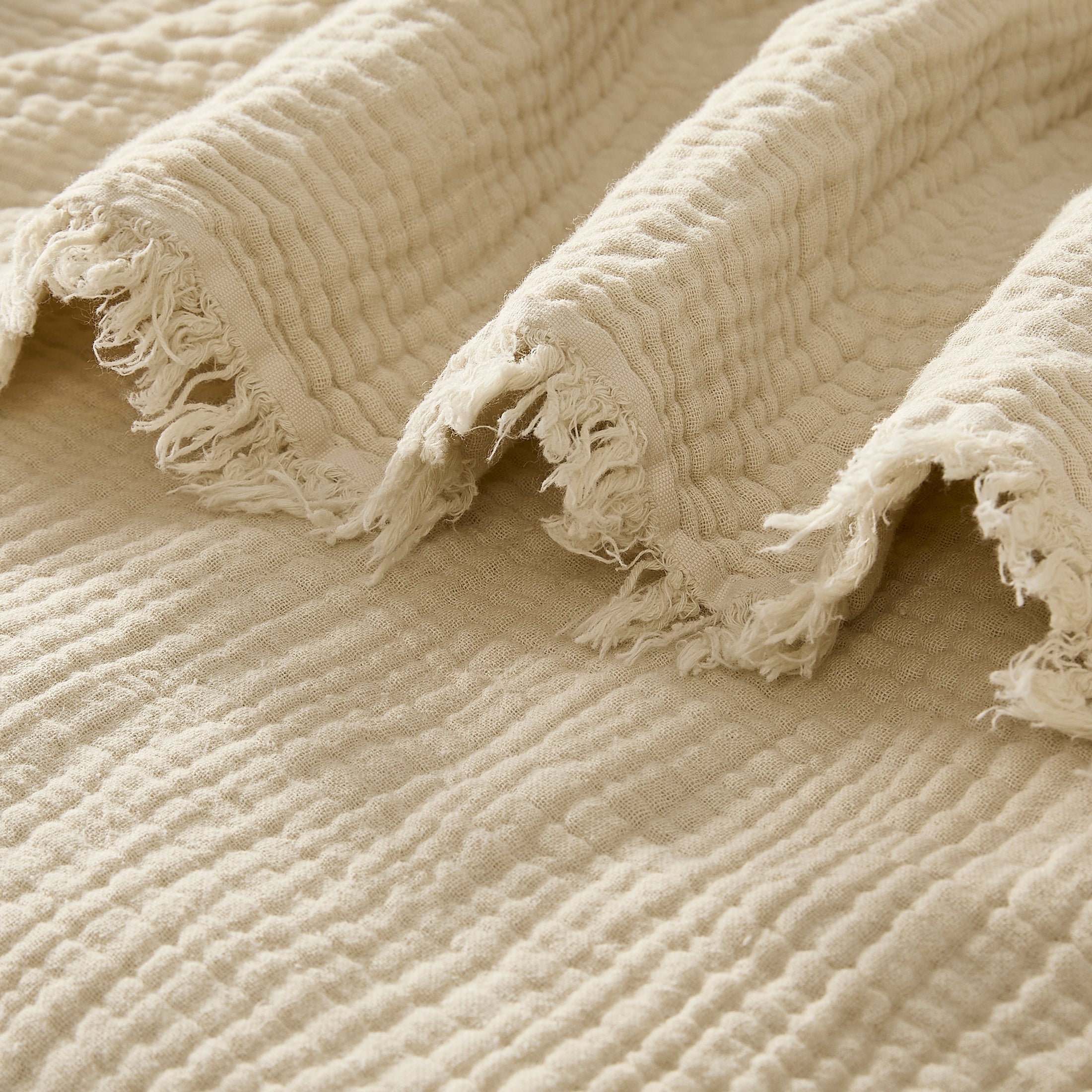 100% Cotton Muslin Throw Blanket