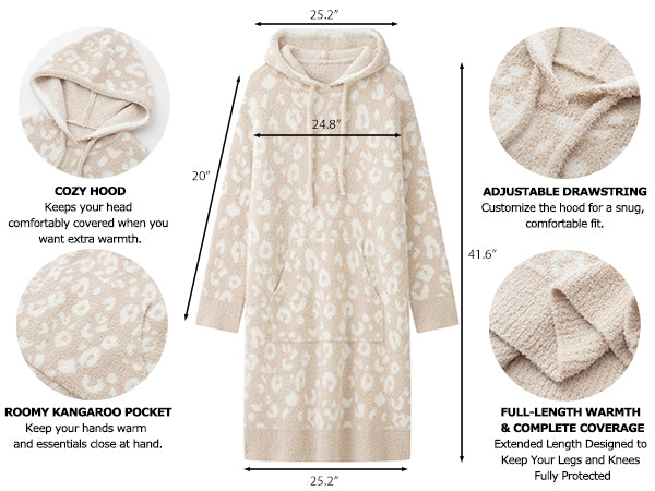 Wearable Blanket Hoodie