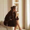 Load image into Gallery viewer, Faux Fur Wearable Blanket Poncho
