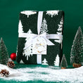 Load image into Gallery viewer, Christmas Tree Reversible Chenille Throw Blanket

