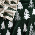 Load image into Gallery viewer, Christmas Tree Reversible Chenille Throw Blanket
