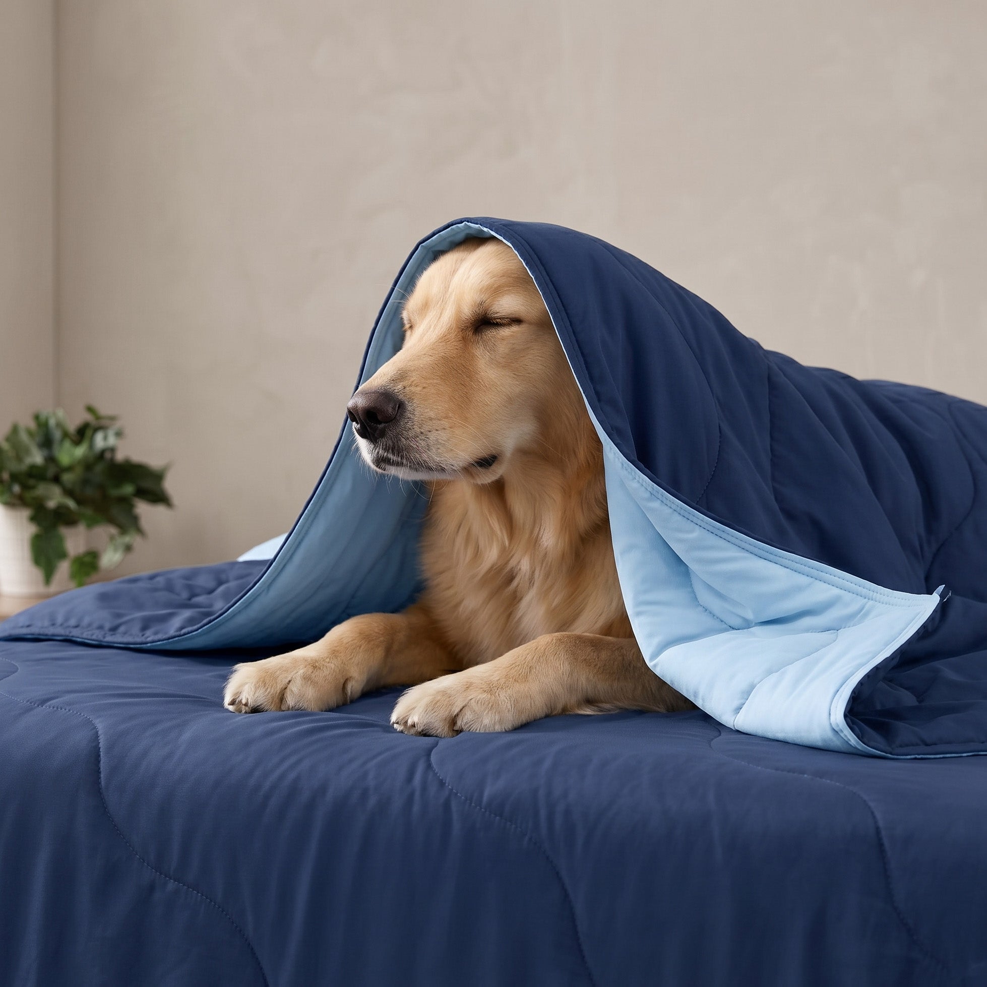 Reversible Lightweight Cooling Comforter