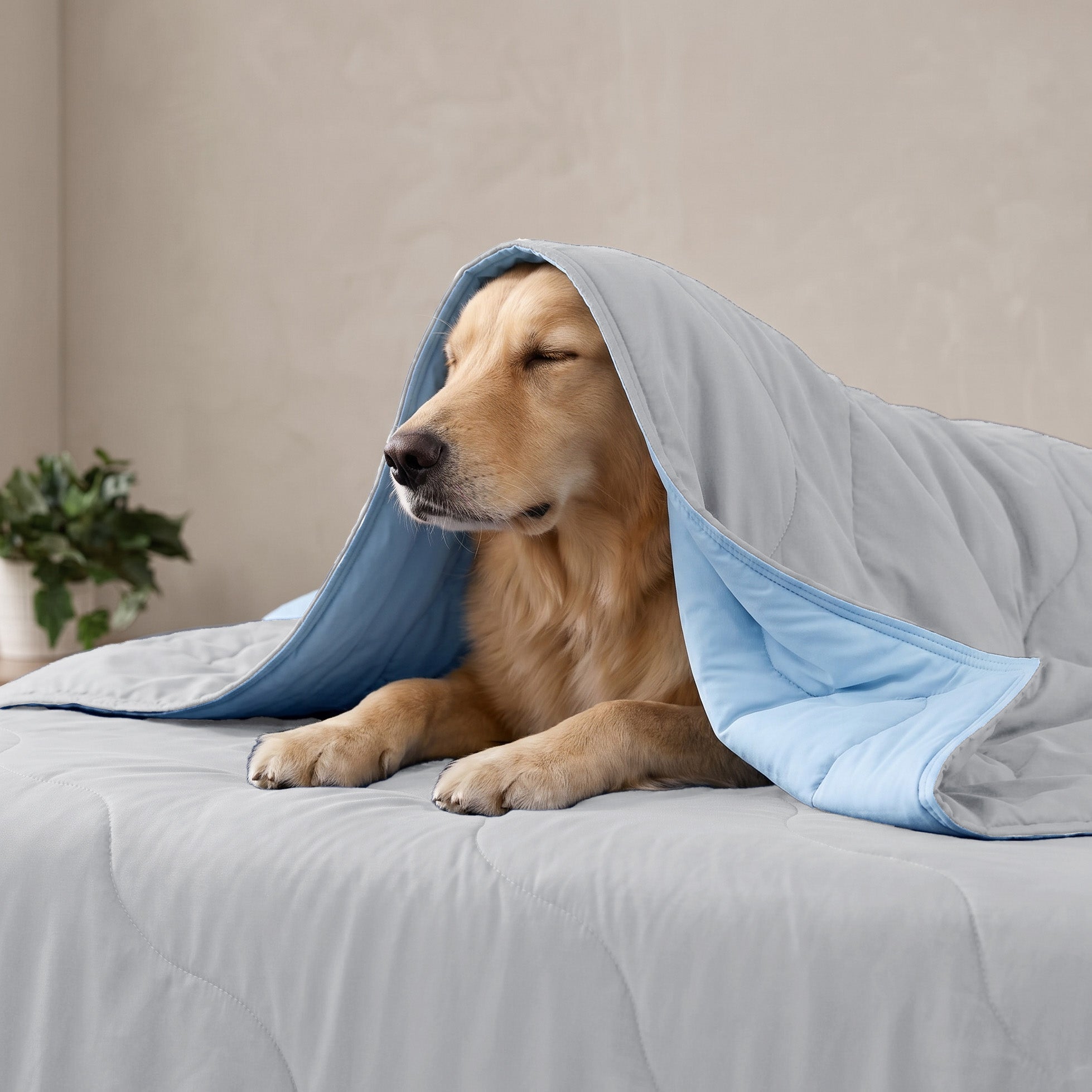 Reversible Lightweight Cooling Comforter