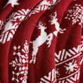 Load image into Gallery viewer, Reversible Christmas Knit Blanket
