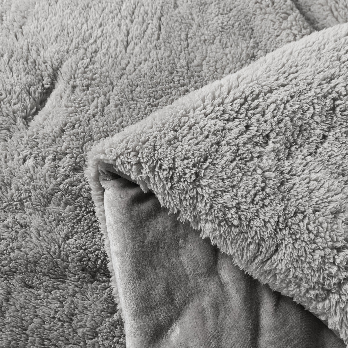 Thick Fleece Comforter Set