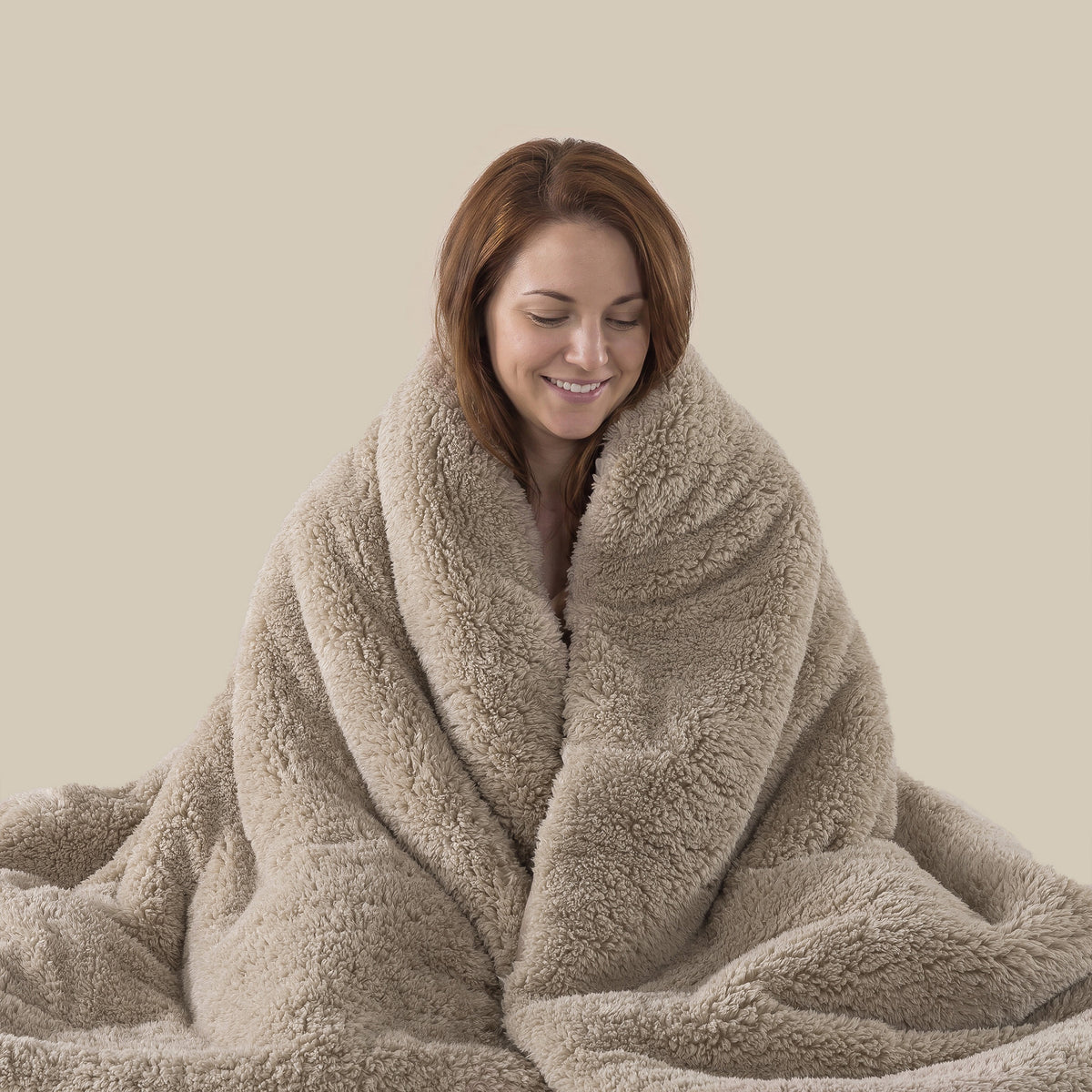 Thick Fleece Comforter Set