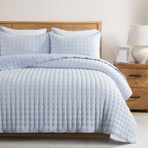 Cloud Cross Sticth Quilt