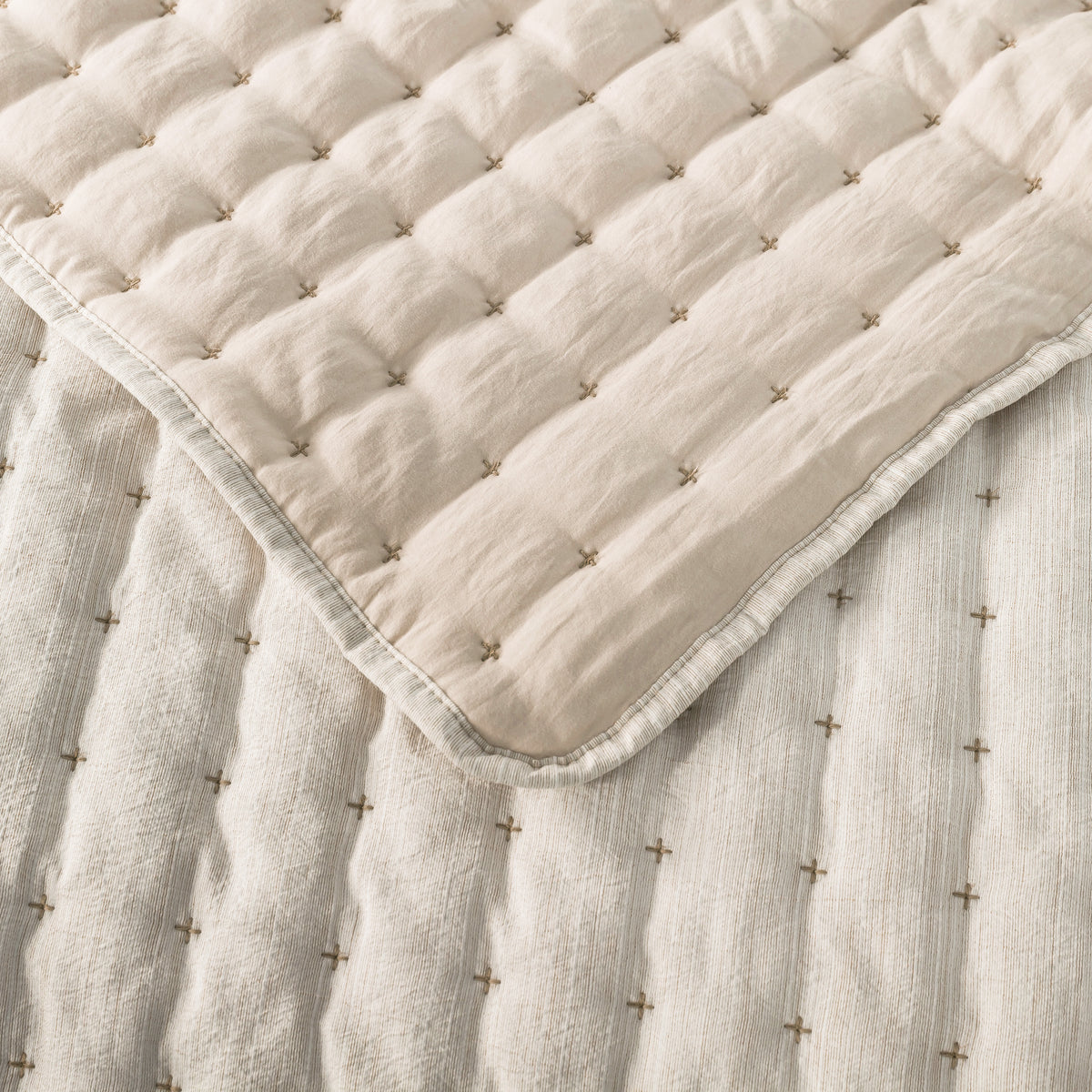 Cloud Cross Sticth Quilt