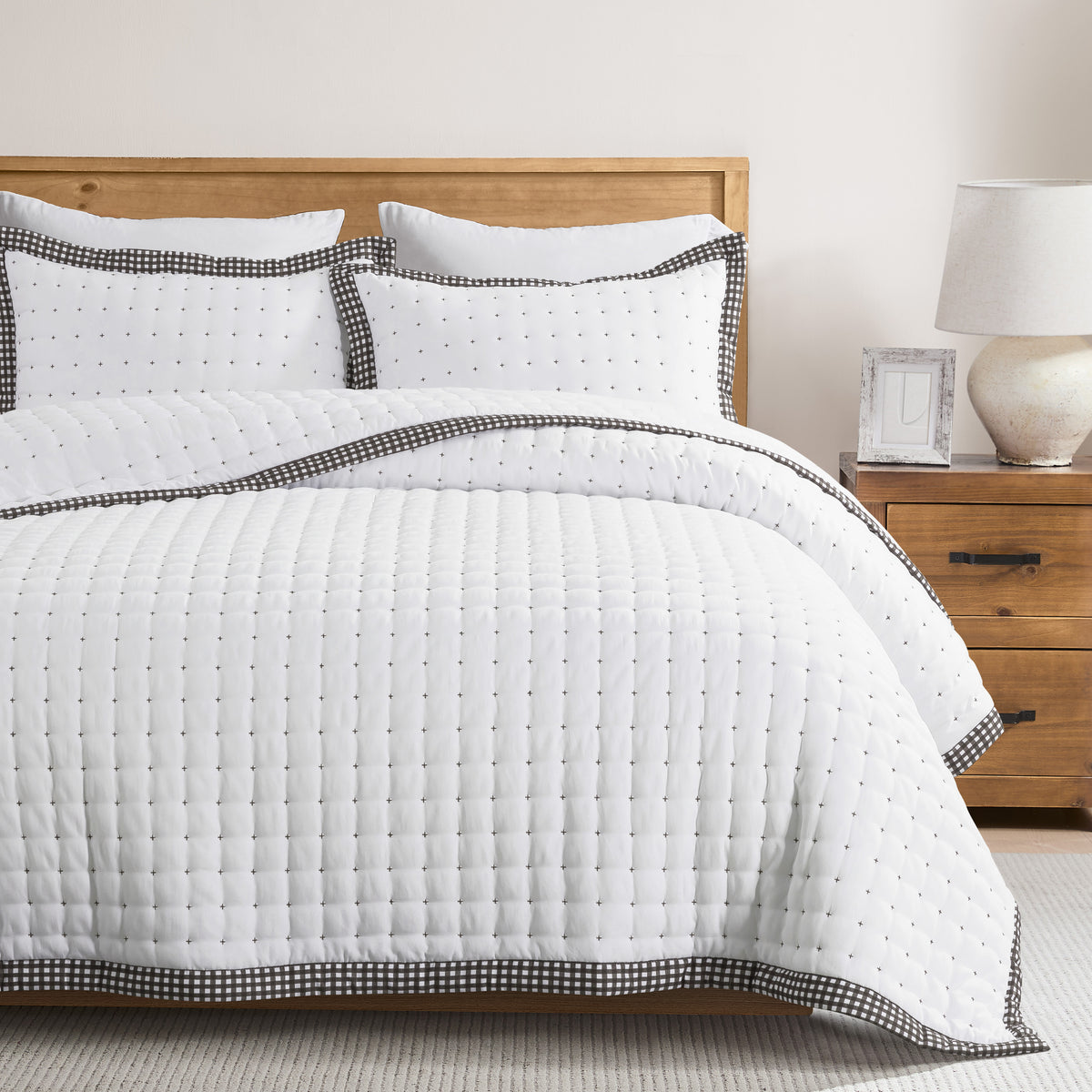 Cloud Cross Sticth Quilt