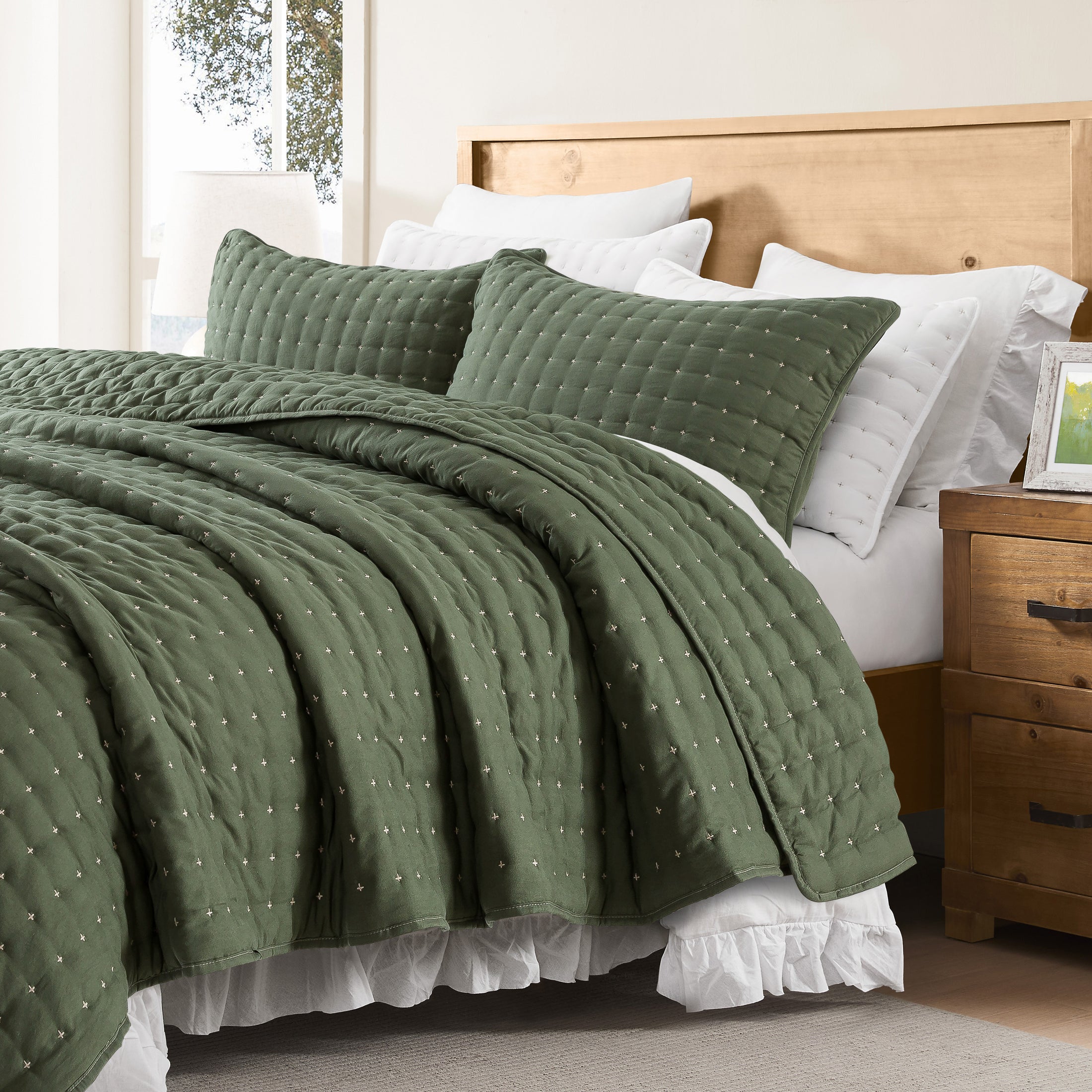 Cloud Cross Sticth Quilt