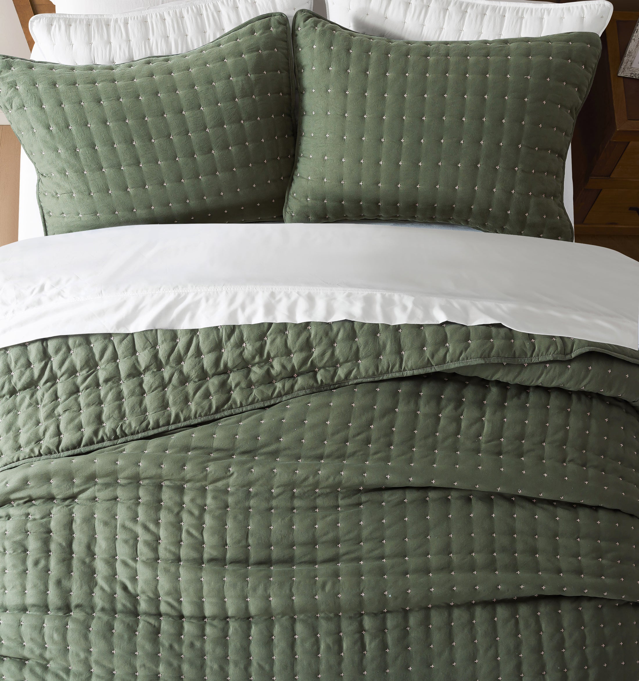 Cloud Cross Sticth Quilt