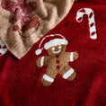 Load image into Gallery viewer, Reversible Christmas Knit Blanket
