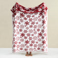 Load image into Gallery viewer, Reversible Christmas Knit Blanket
