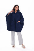 Load image into Gallery viewer, Wearable Hoodie Blanket-Leopard/Beige
