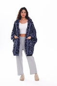 Load image into Gallery viewer, Wearable Hoodie Blanket-Leopard/Beige
