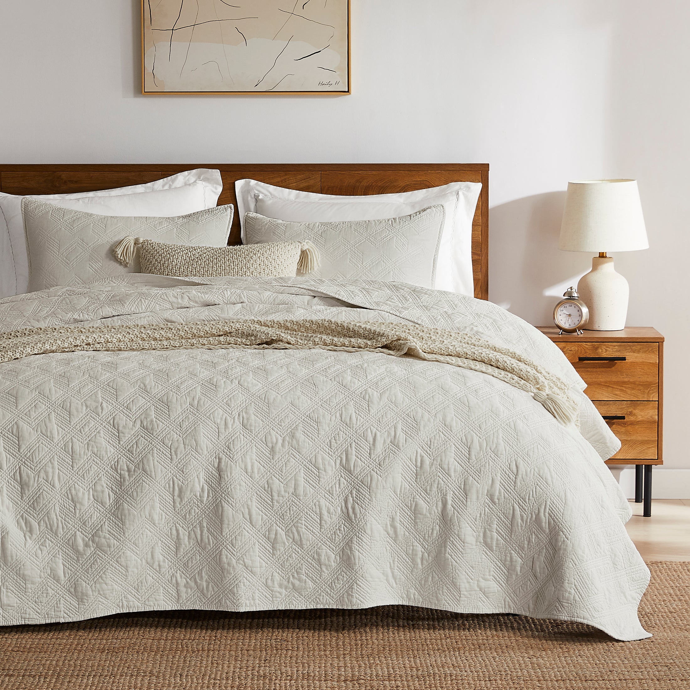 100% Cotton Framed Quilt