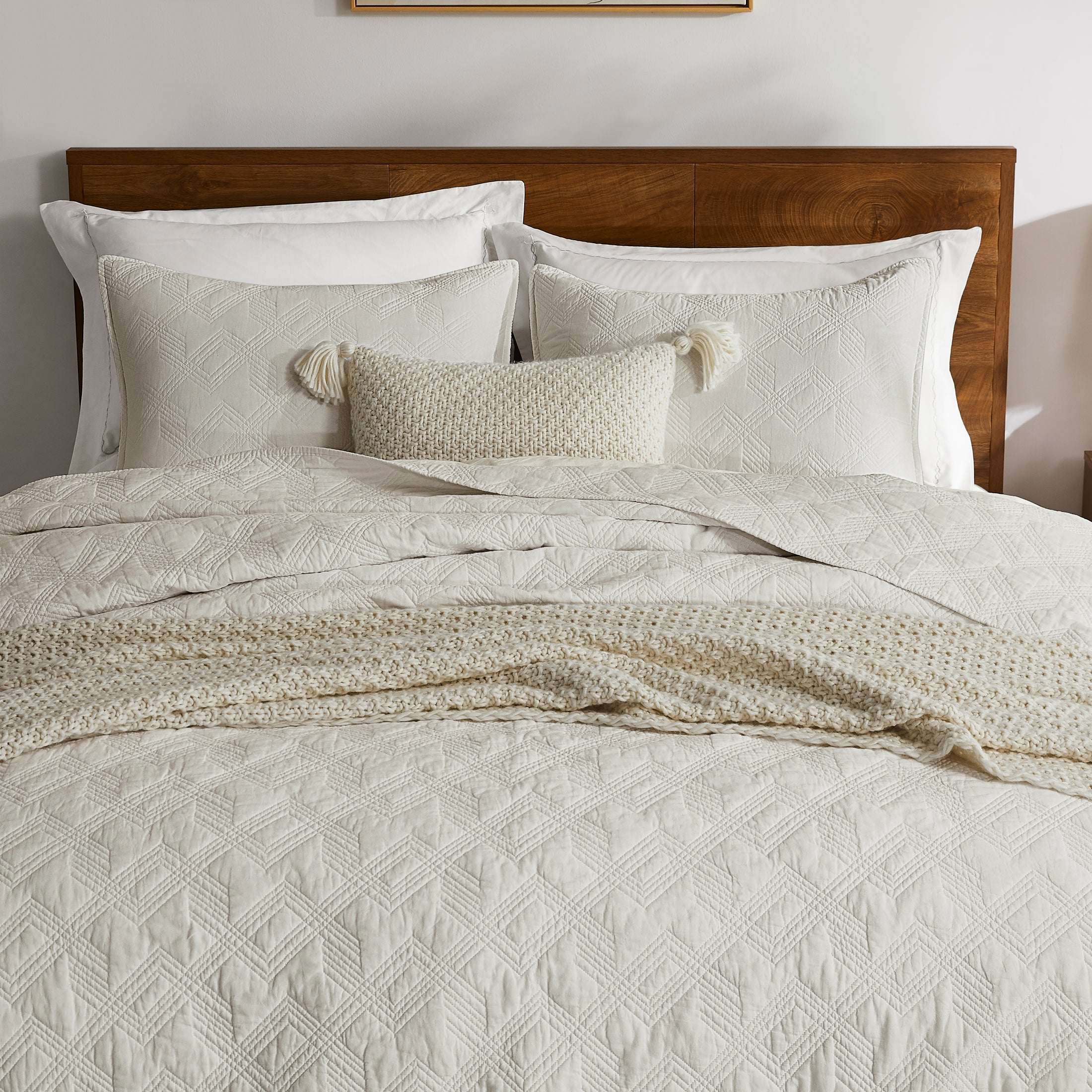 100% Cotton Framed Quilt