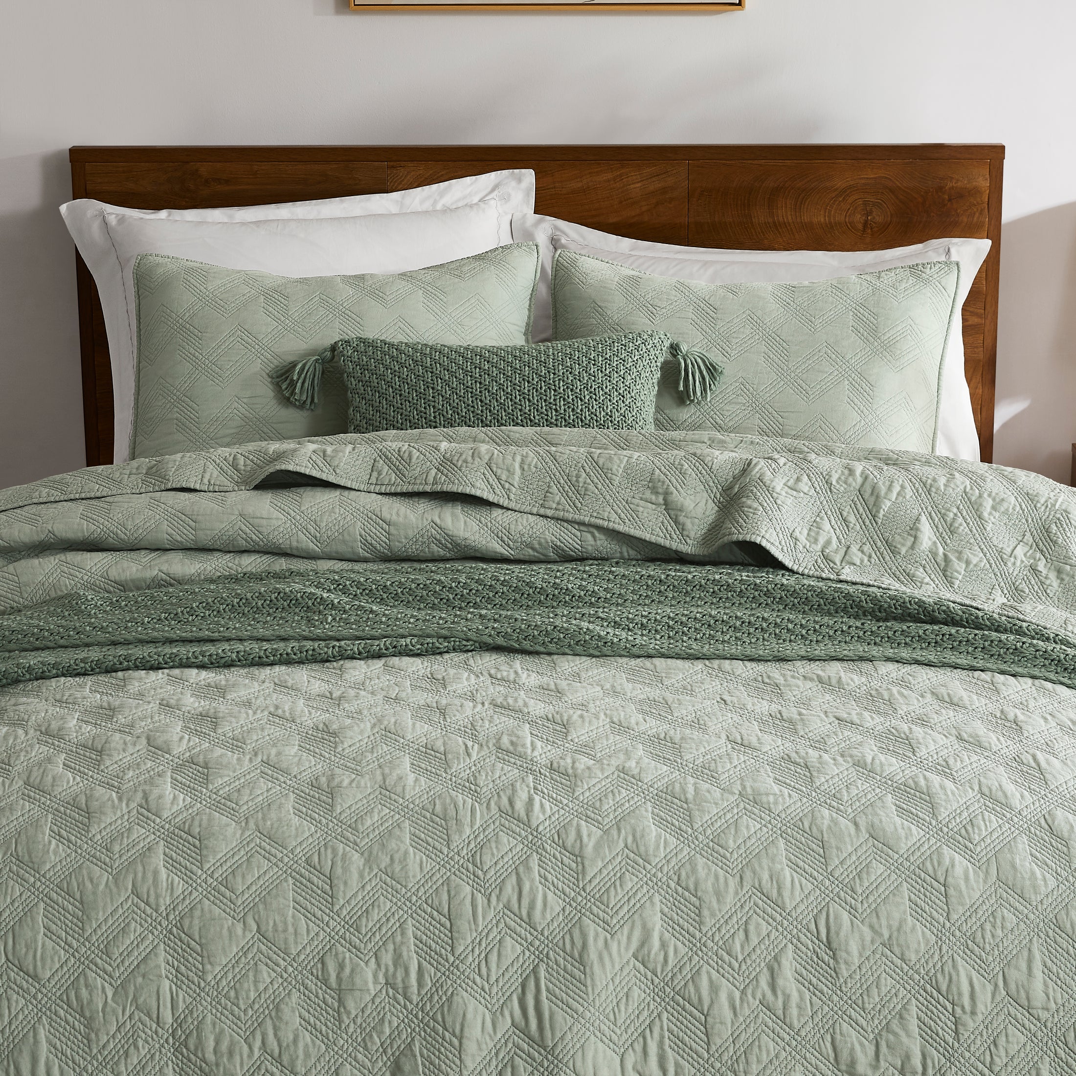 100% Cotton Framed Quilt