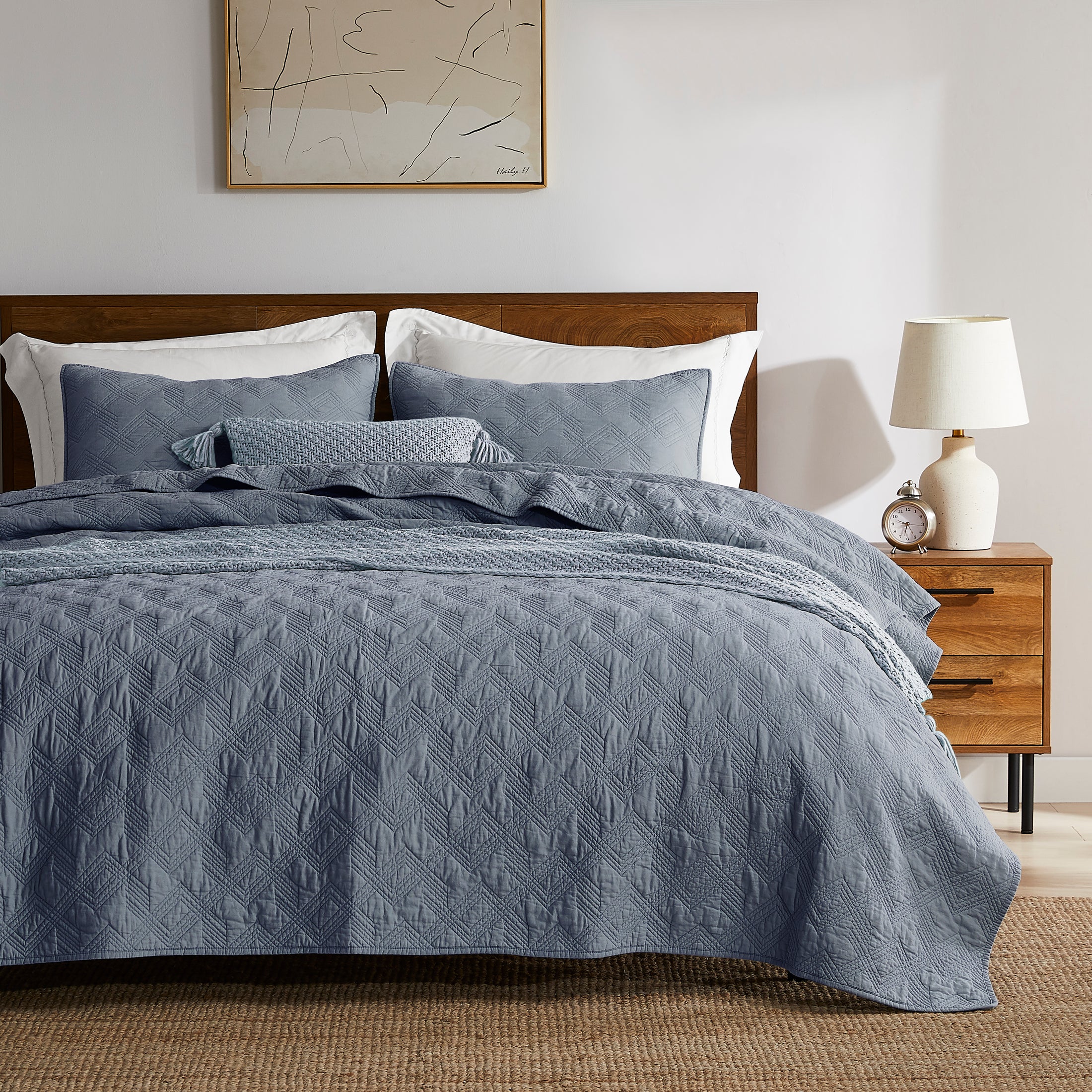 100% Cotton Framed Quilt