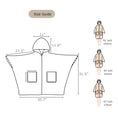 Load image into Gallery viewer, Wearable Hoodie Blanket-Leopard/Beige
